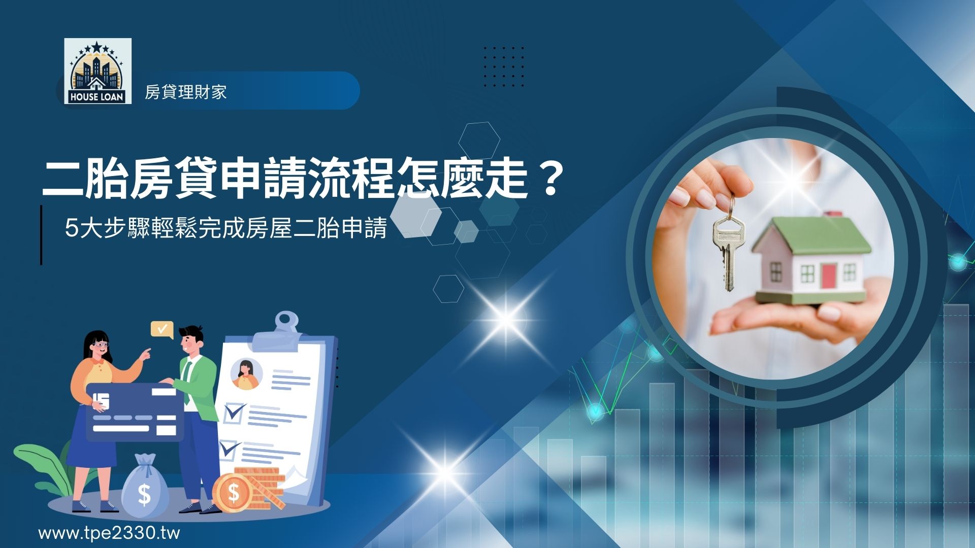 二胎房貸申請流程怎麼走？5大步驟輕鬆完成房屋二胎申請